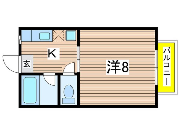 サンライフ２１の物件間取画像